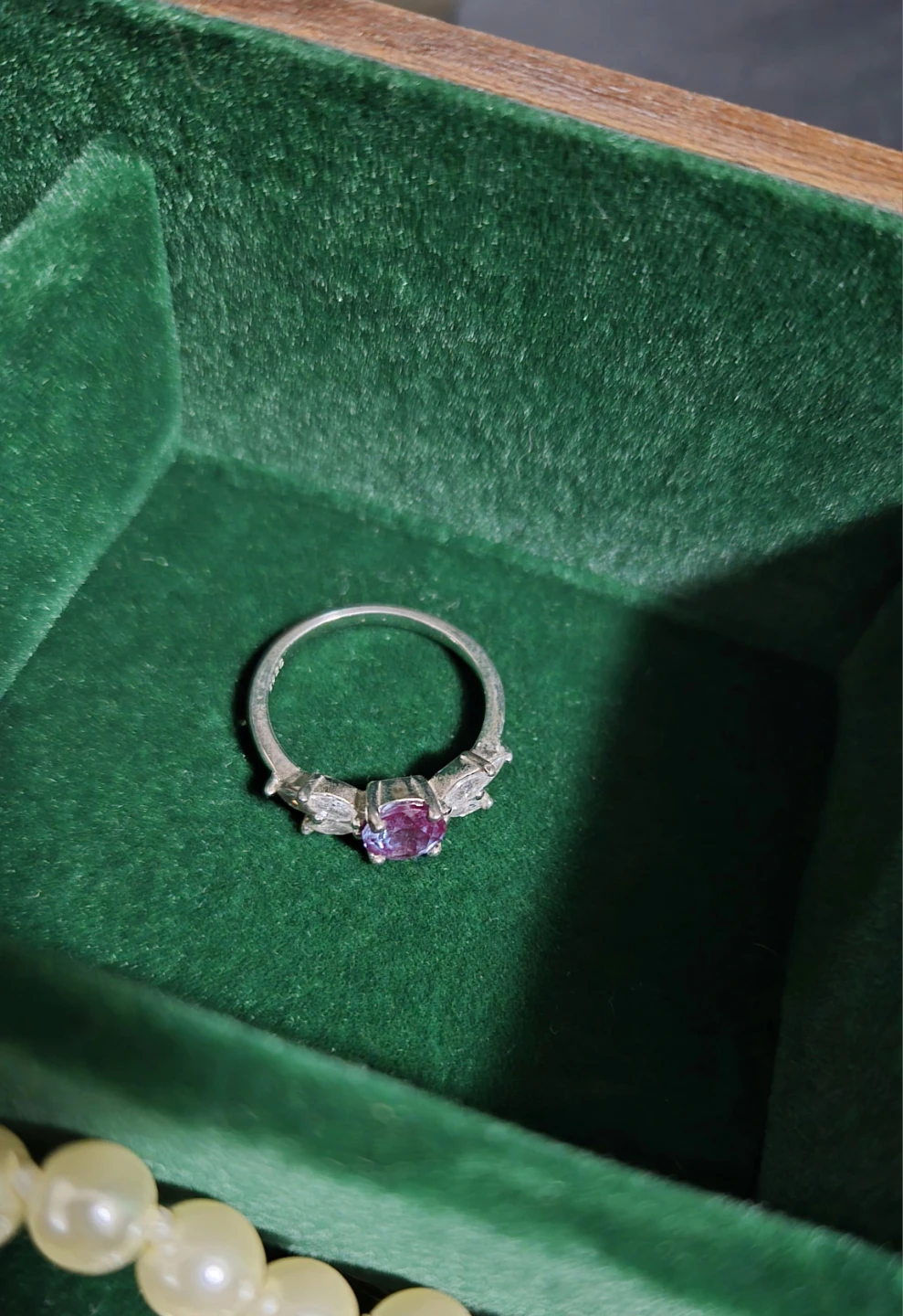 Alexandrite Ring Size 7 - photo 2