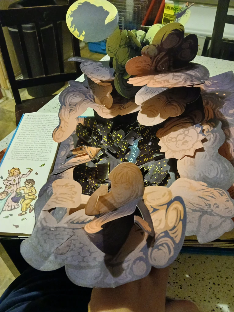 Peter Pan Pop-Up Book by Robert Sabuda