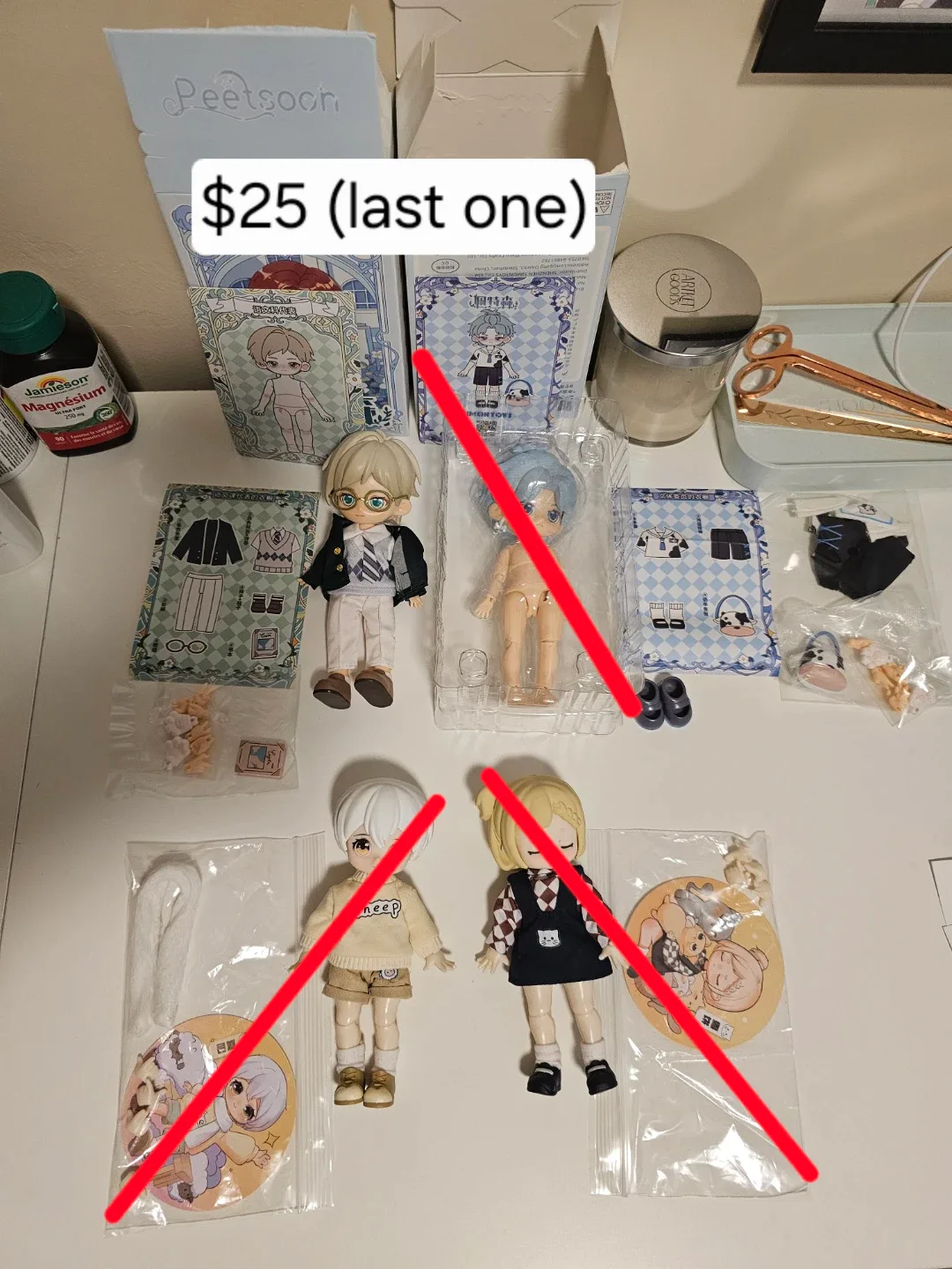 Blind Box BJD Dolls + Carrier
