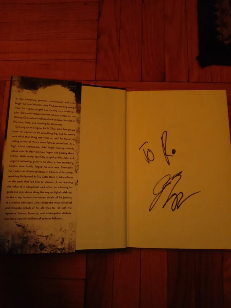 Jake Paul you gotta want it book image indicator(2)