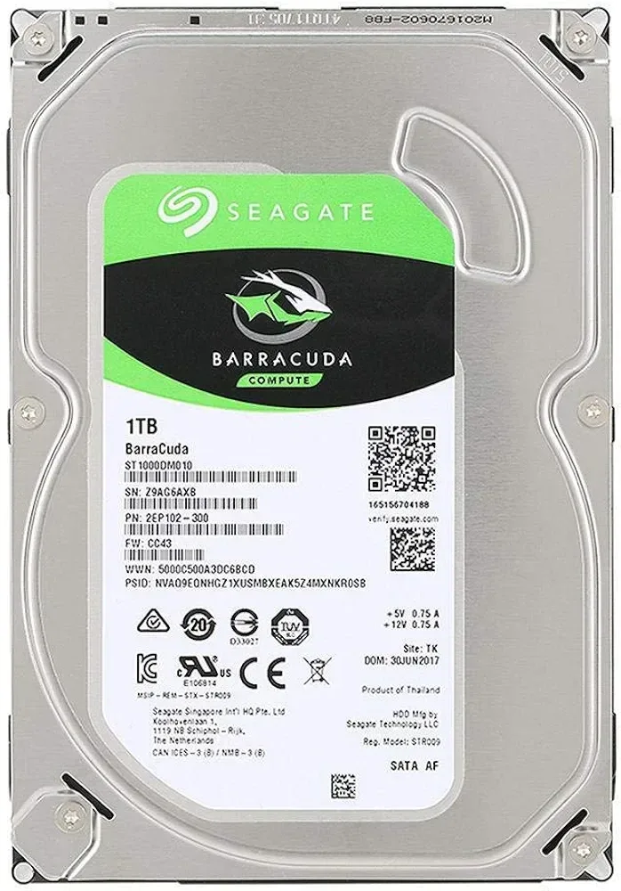 Seagate Barracuda Compute 1TB HDD #Cleanout