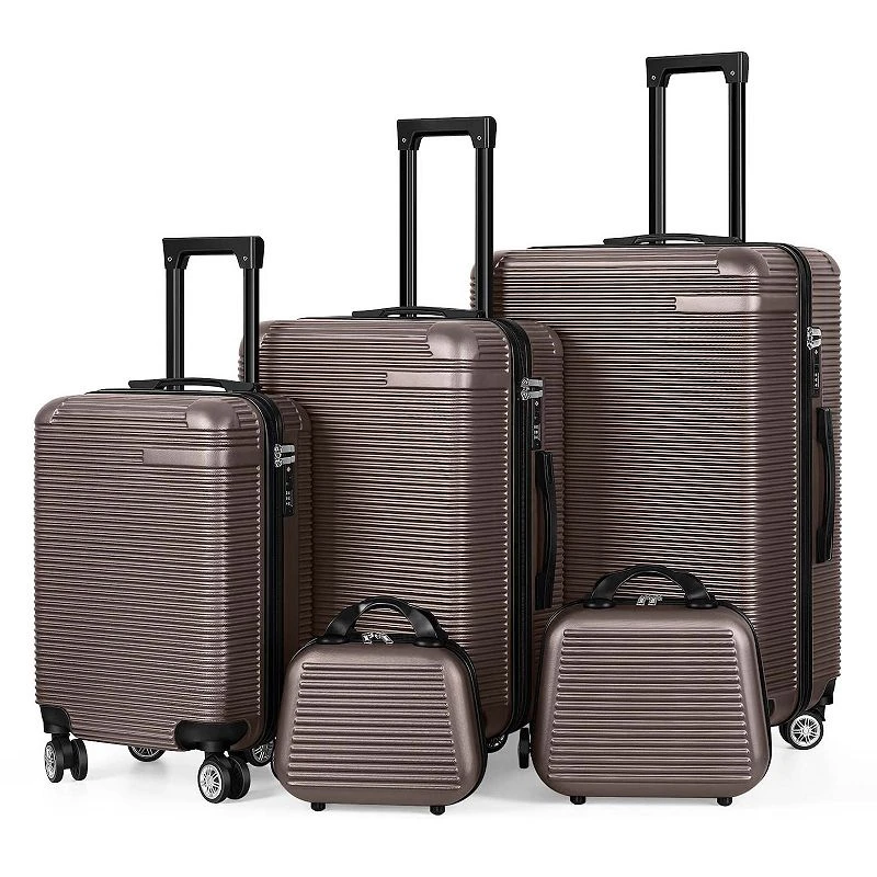 NEW HIKOLAYA Luggage Set - 5 Piece