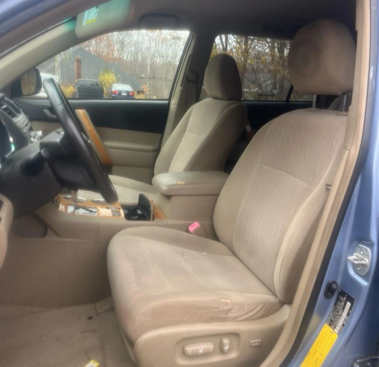 2008 Toyota Highlander hybrid - Blue