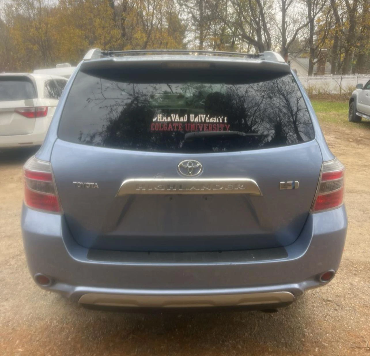 2008 Toyota Highlander hybrid - Blue - photo 3
