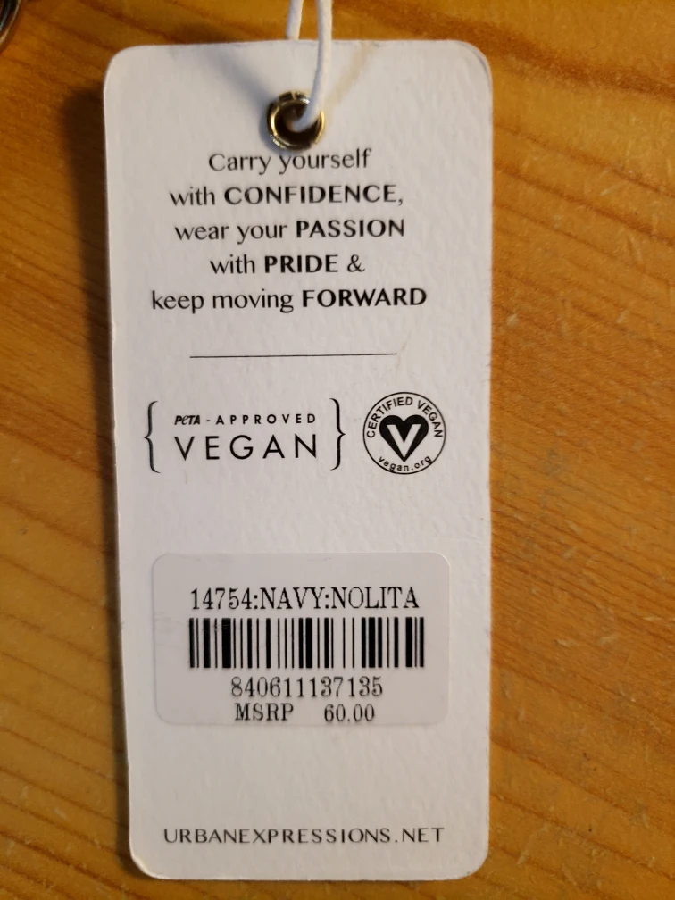 New Urban Expressions Navy Nolita Bag - photo 4