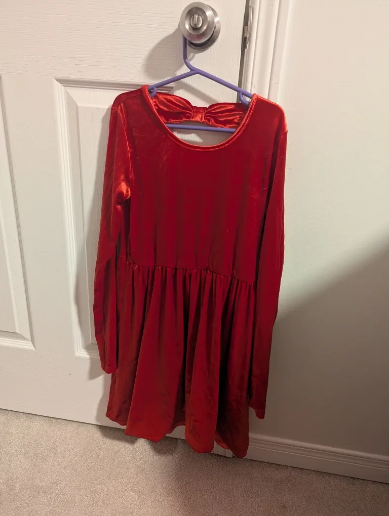 Velvet Christmas dress