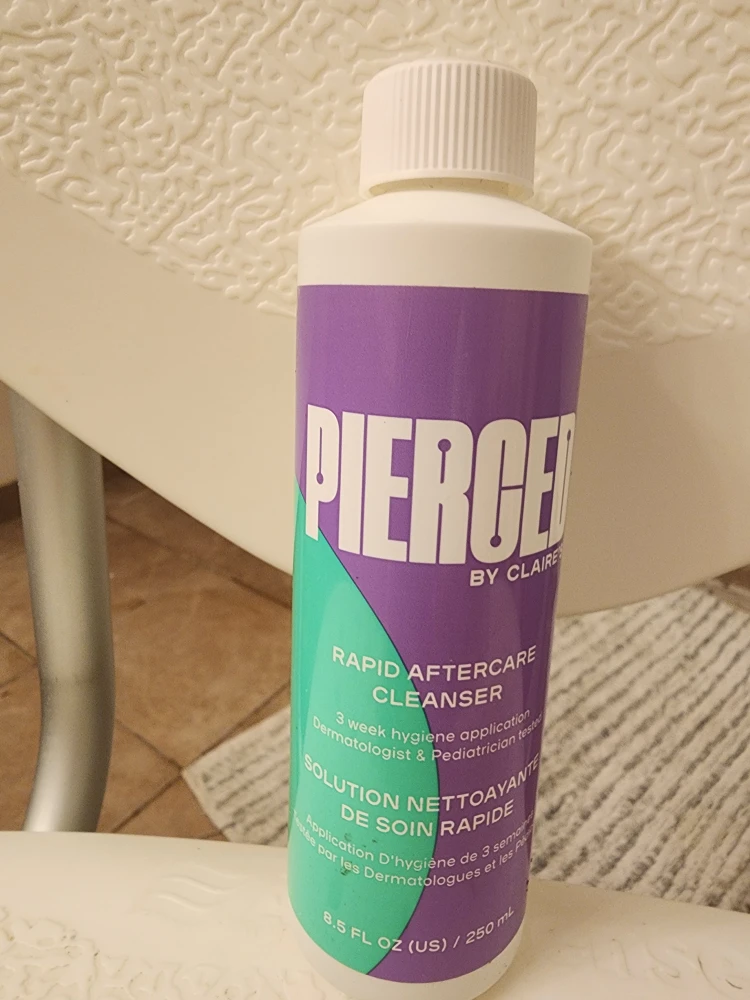 NEW Claire's Pierced Rapid Aftercare Cleanser