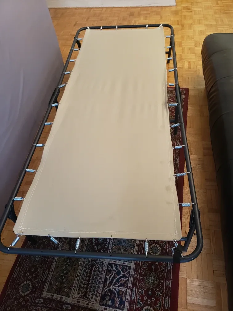 Folding Bed Frame with Mattress image indicator(2)