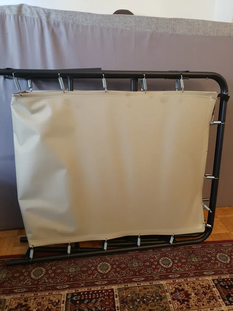 Folding Bed Frame with Mattress image indicator(3)