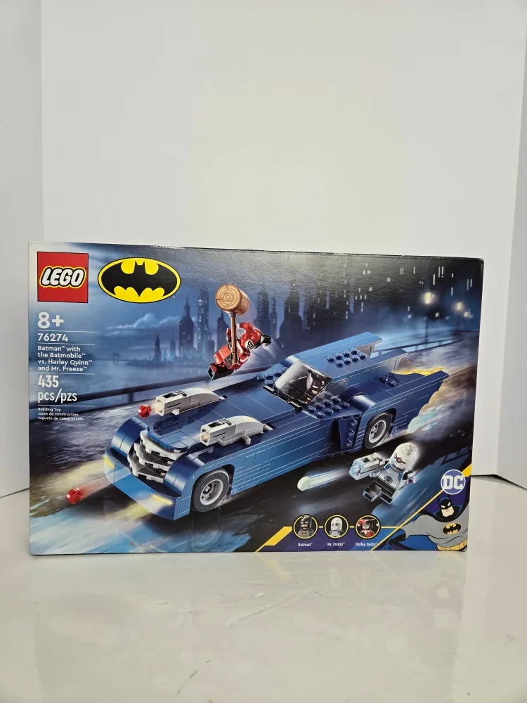 Brand new lego batman batmobile harley Quinn Mr freeze image indicator(5)