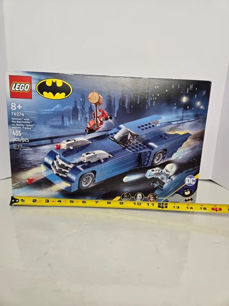 Brand new lego batman batmobile harley Quinn Mr freeze image indicator(10)