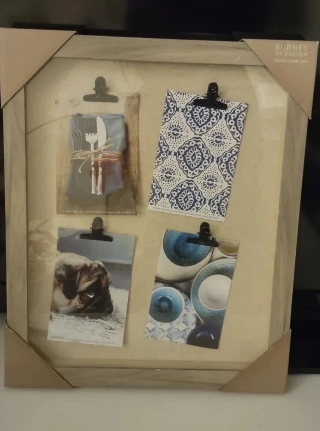 (NEW) Burnes of Boston Clip Photo Frame 13x16 #Cleanout