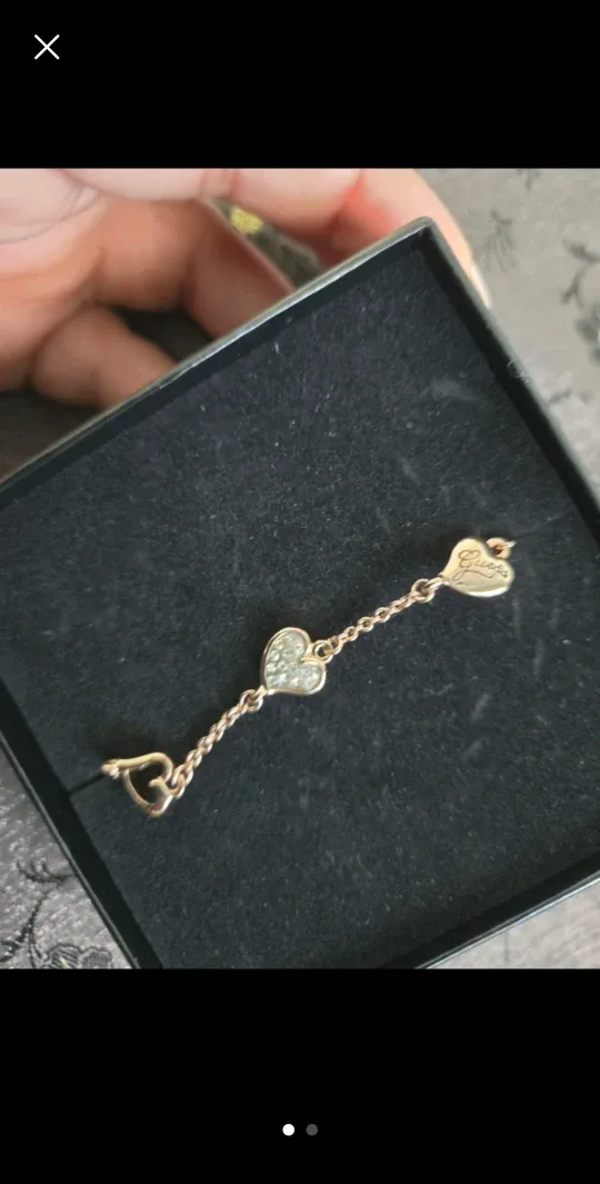 Guess Heart Bracelet - Rose Gold