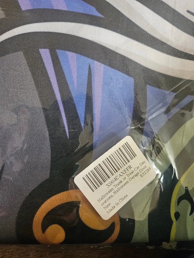 New Halloween Trunk or Treat Car Door Decoration