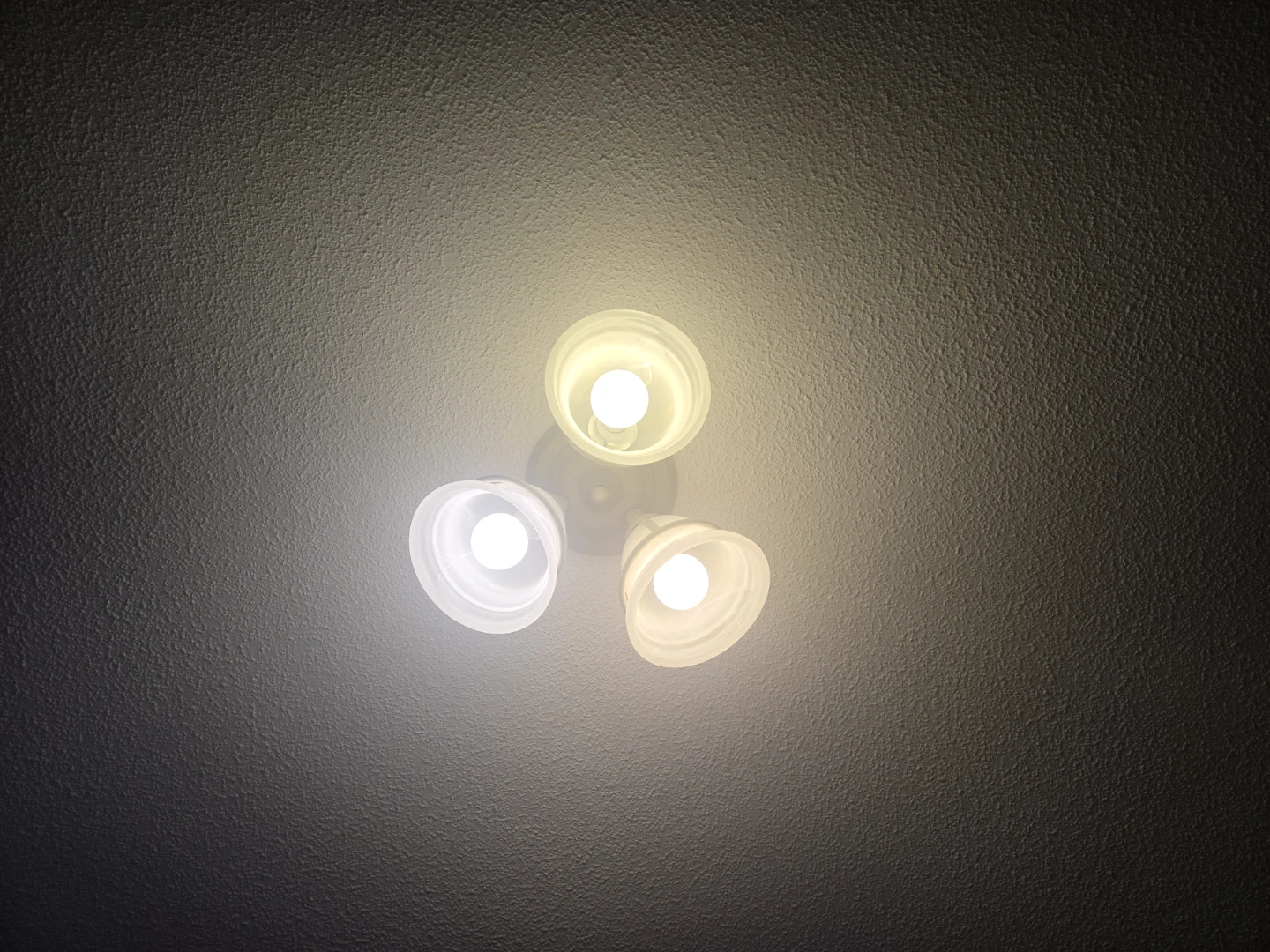 3-Light Semi-Flush Mount Ceiling Light