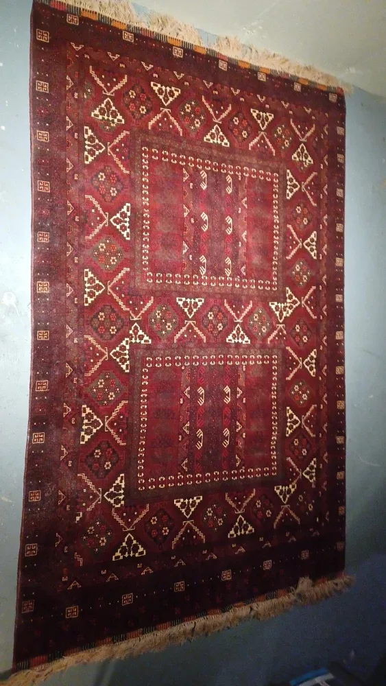Red Afghan Rug image indicator(5)