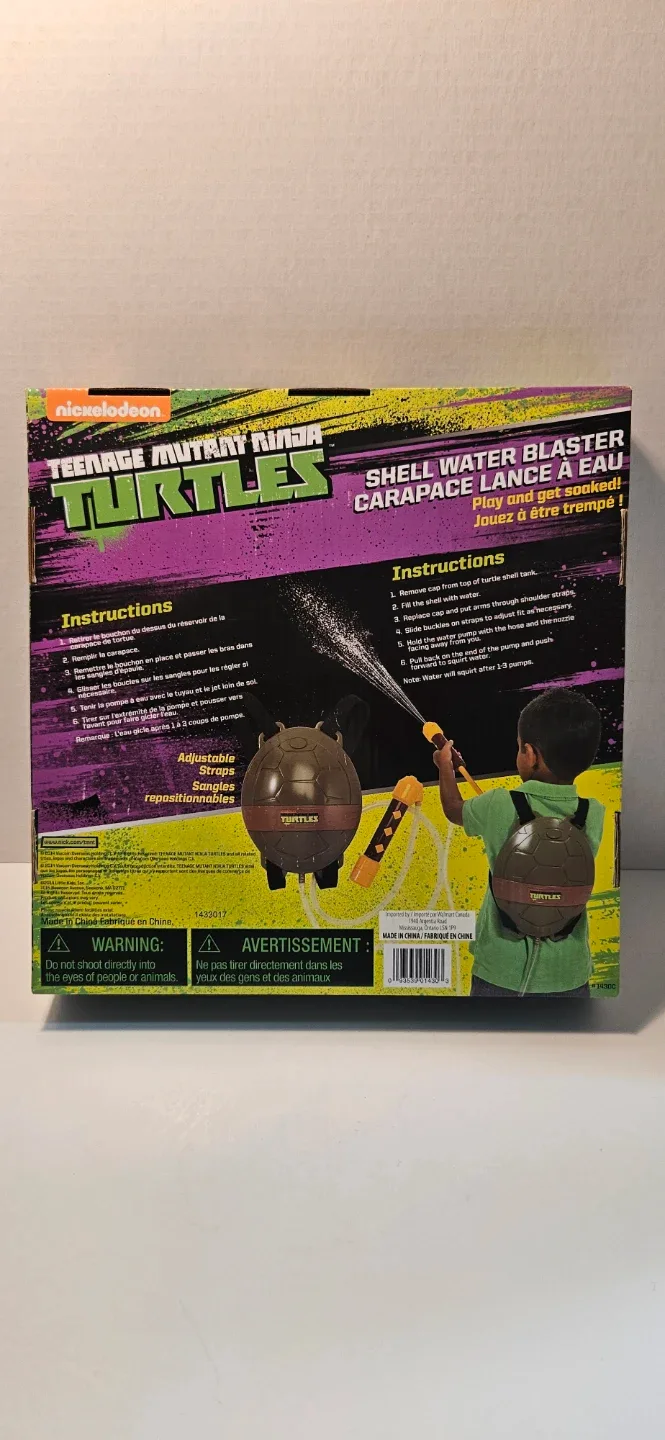 TMNT Shell Water Blaster - Carapace Lance à Eau image indicator(2)