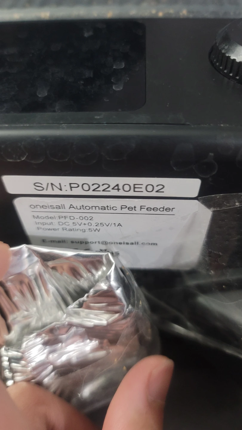 Oneisall Automatic Pet Feeder - photo 4