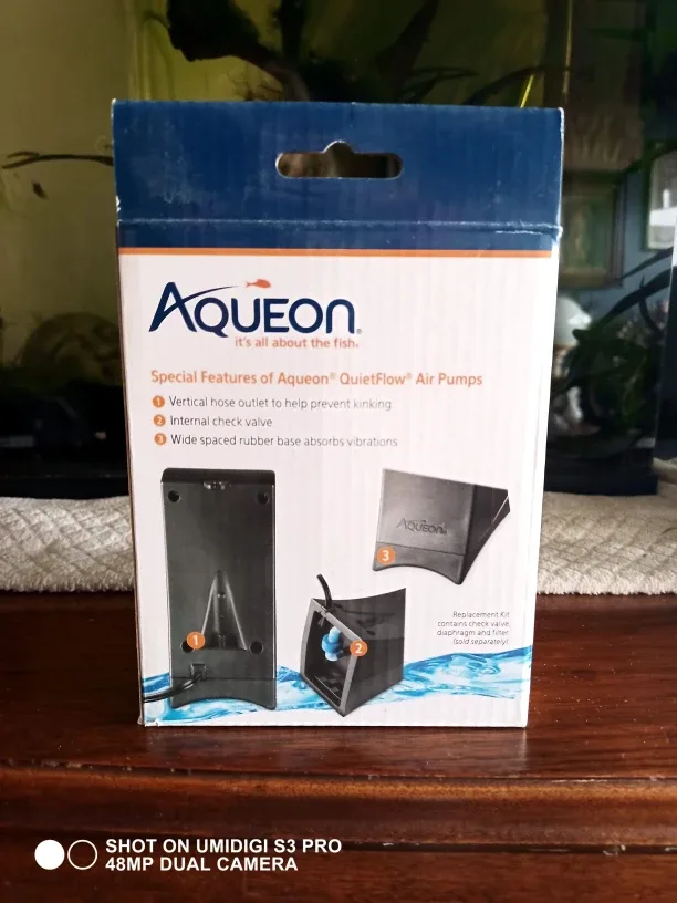 Aqueon QuietFlow 40 Air Pump - Under 40 Gallon image indicator(4)