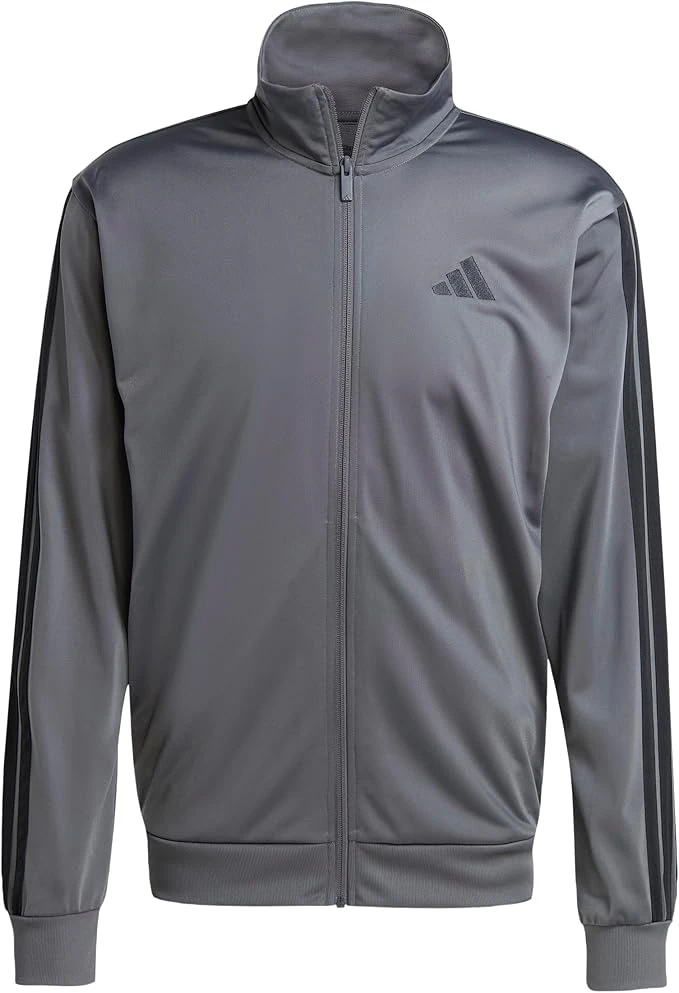 adidas Men's 3-Stripes Tricot Regular Sportswear Track Top