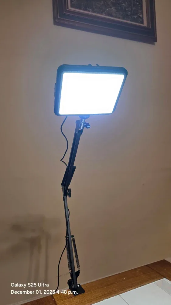 LED Desk Lamp with Adjustable Arm image indicator(3)