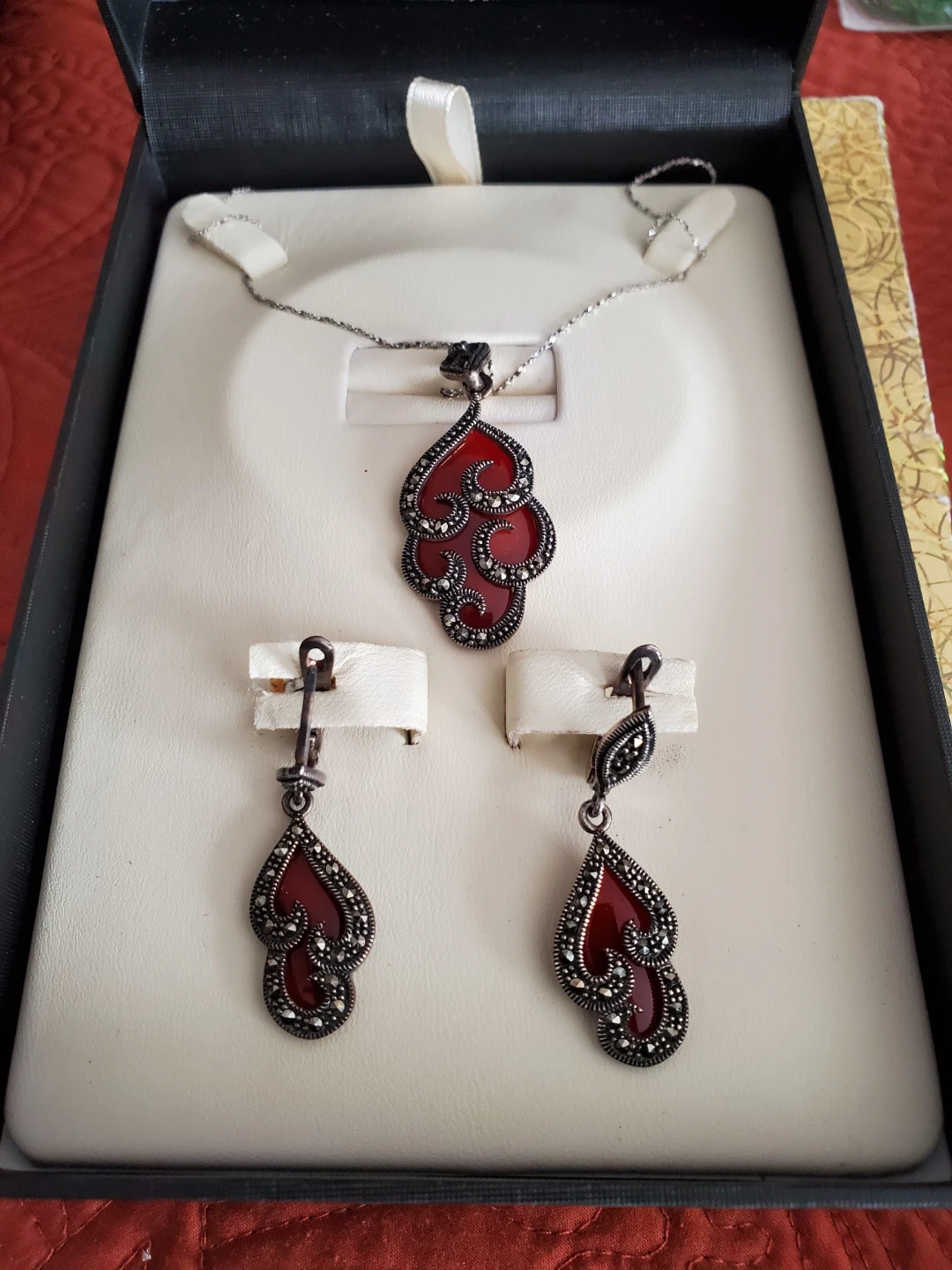 Fayendra Necklace & Earrings Set - photo 4