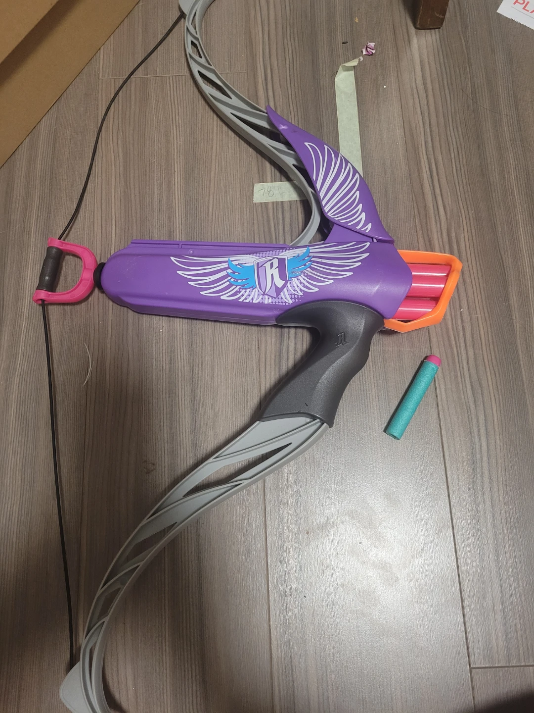 Purple Zing Toys Hyperstrike Bow Toy