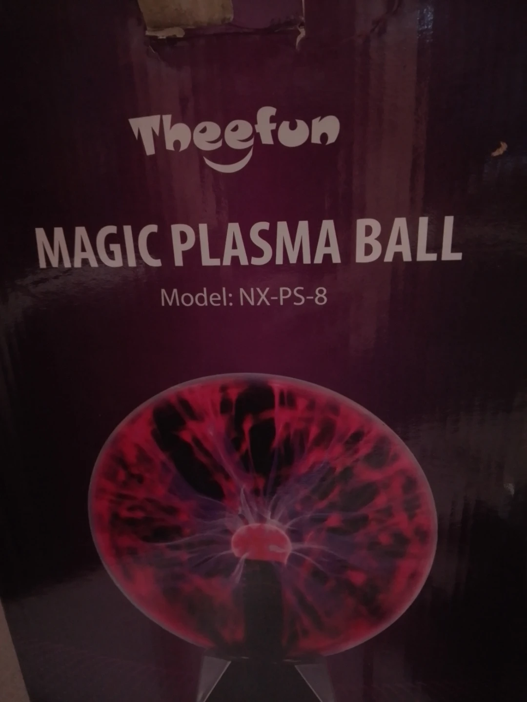 Theefun Magic Plasma Ball - Model NX-PS-8
