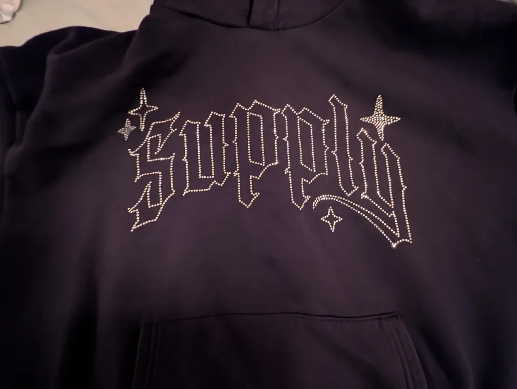 Supply & Demand Black Hoodie