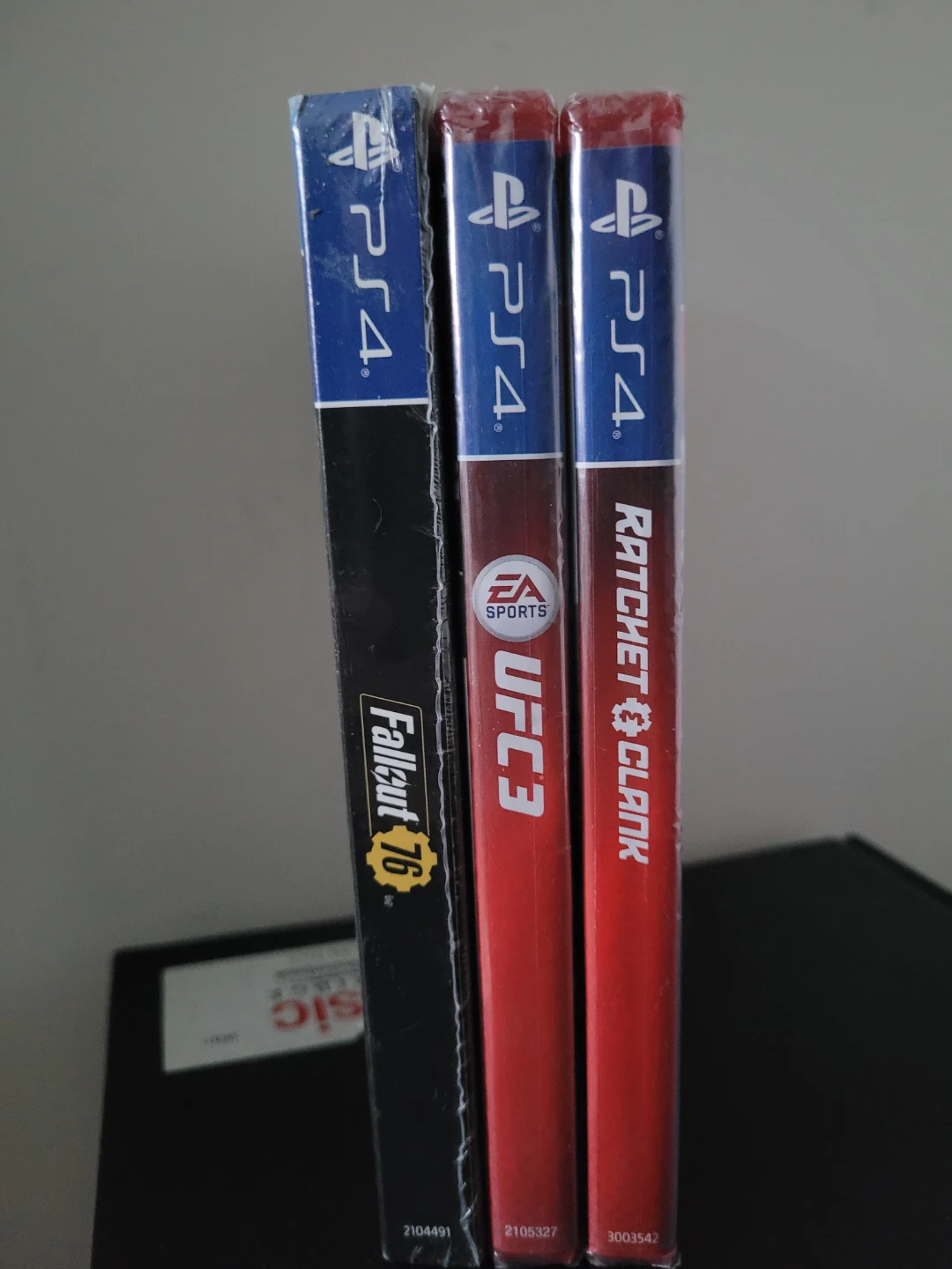 3 New and Sealed PS4 Games