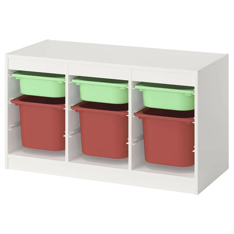 Ikea Trofast Storage Combination with Bins