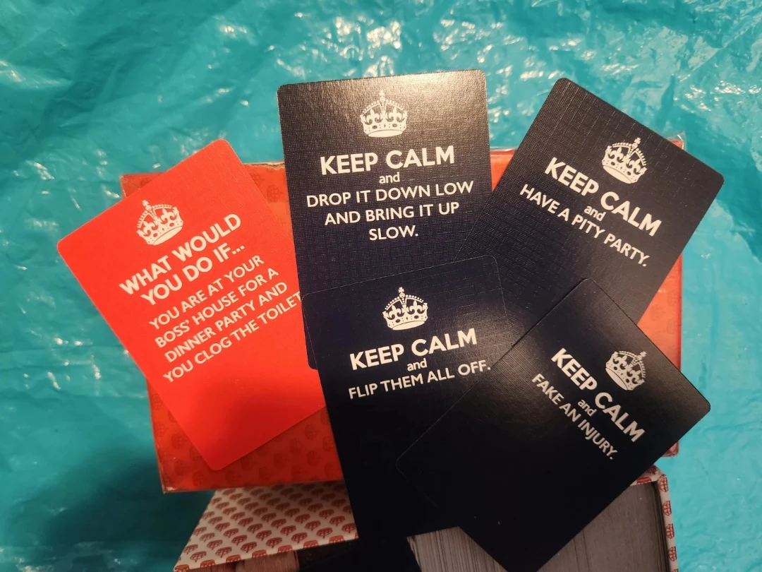 Keep Calm Party Game - Like New! - photo 2