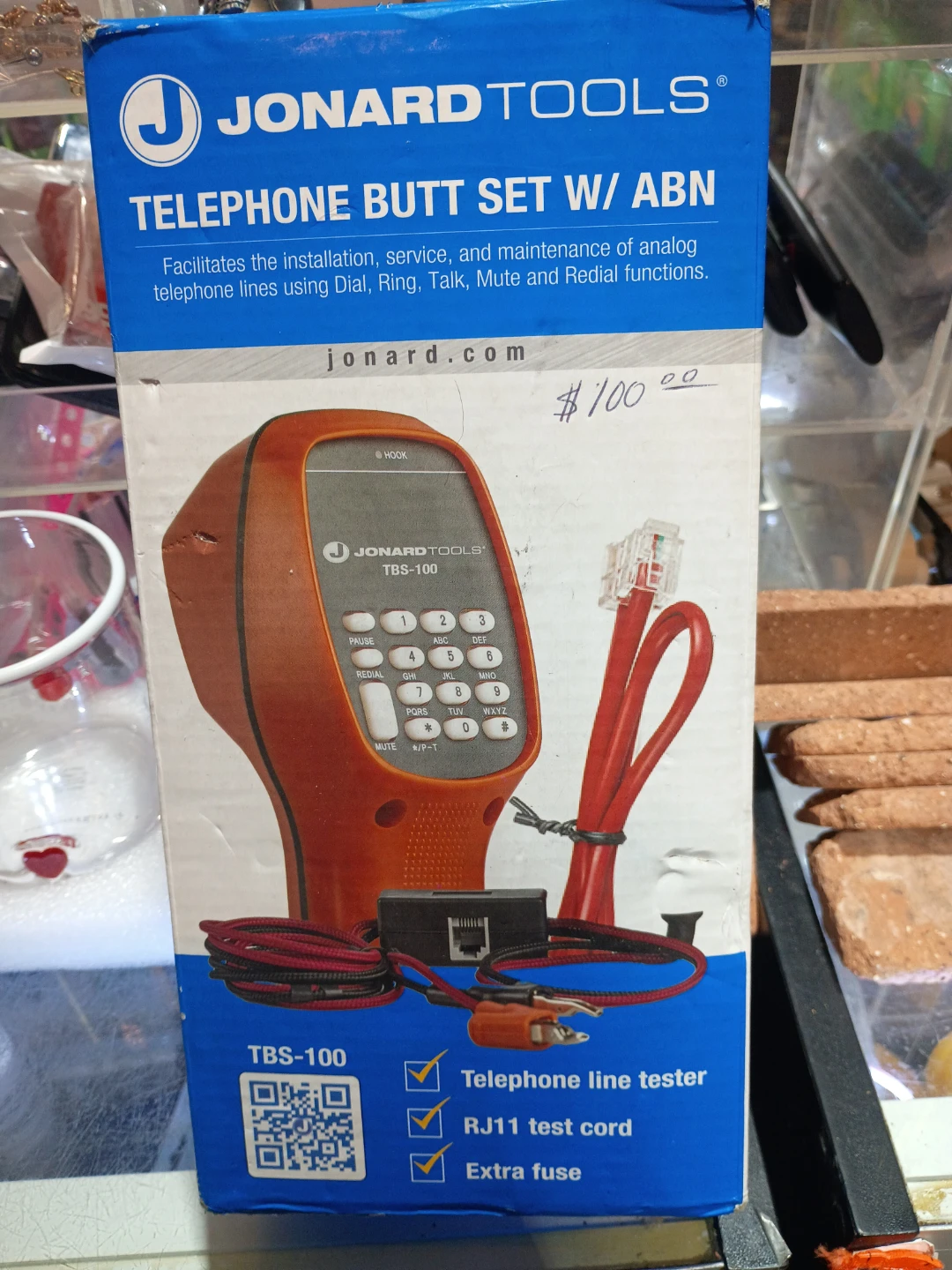 Jonard Tools TBS-100 Telephone Butt Set