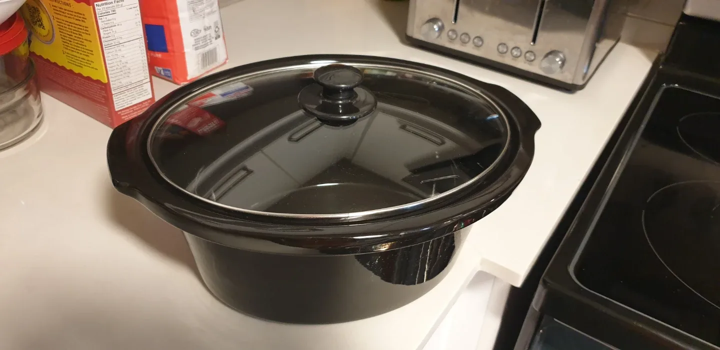 Black Slow Cooker