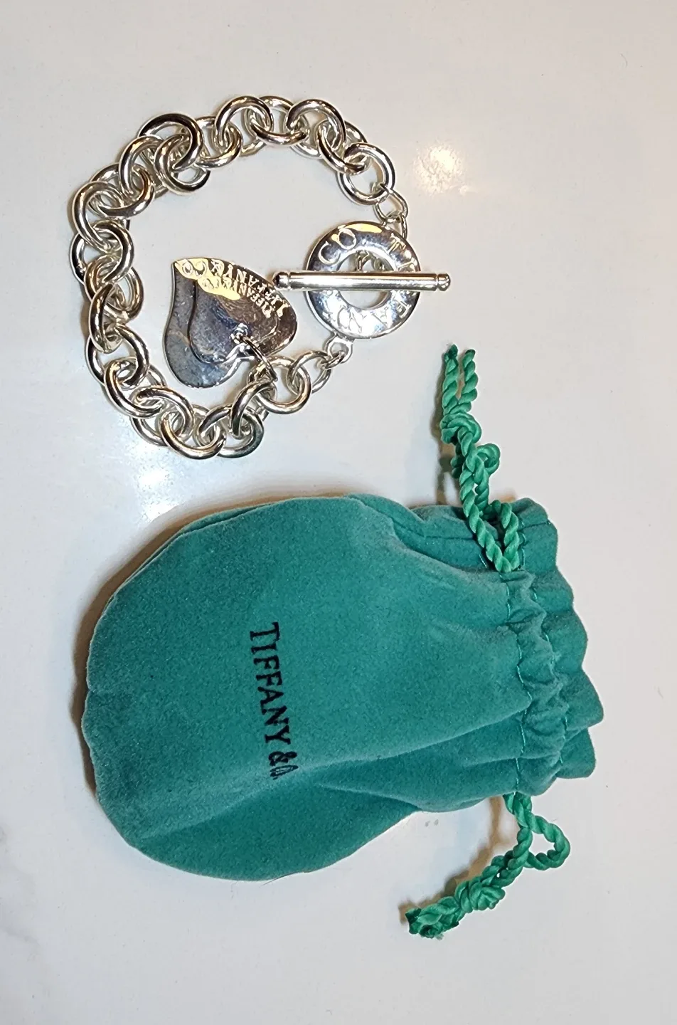 Tiffany & Co. Heart Tag Toggle Bracelet
