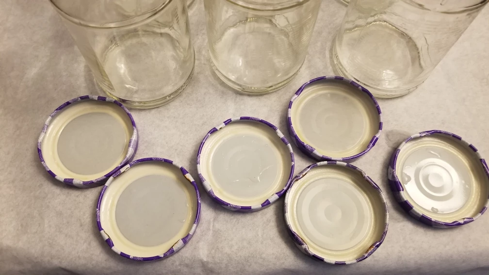 Total Six Glass Jars/Jam Jars. - photo 2