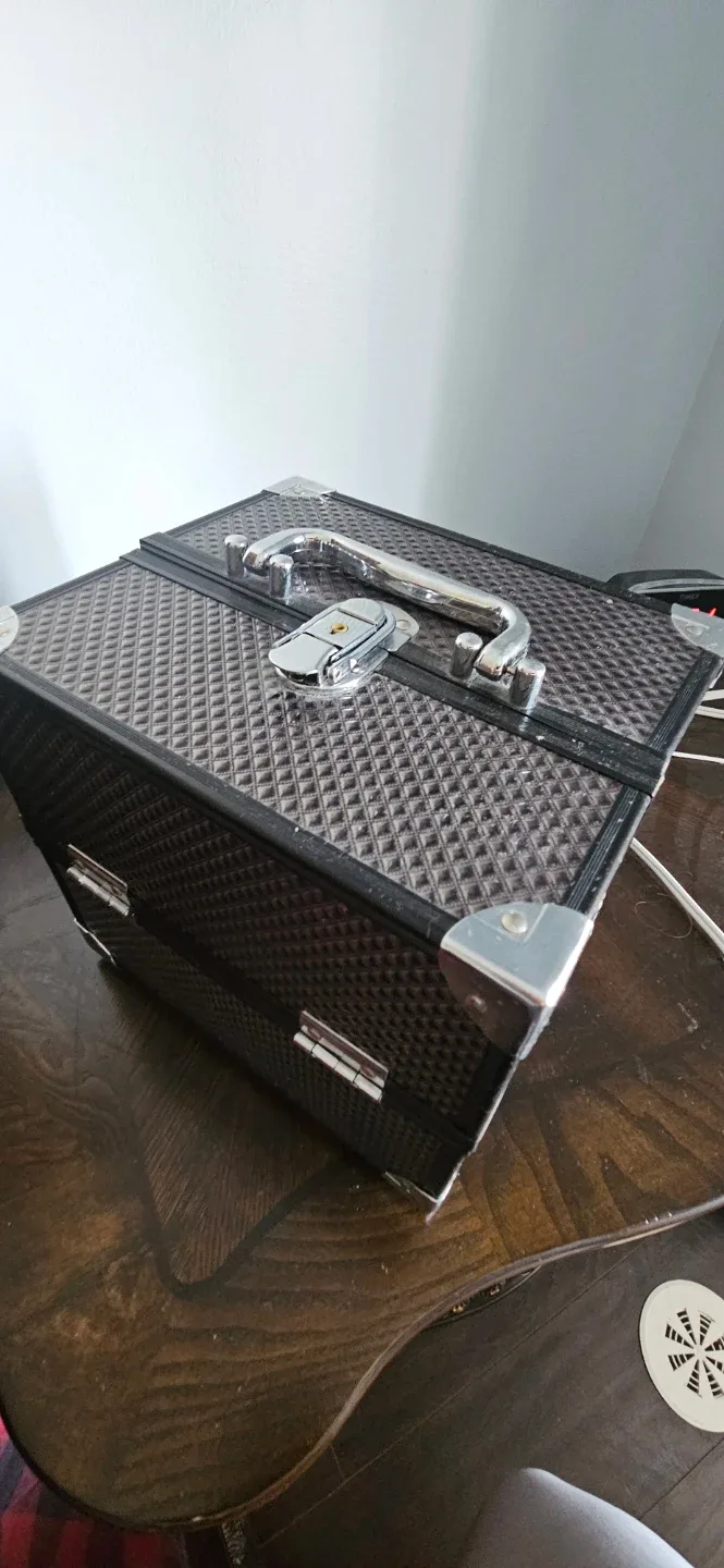 Black Makeup/Jewelry Box