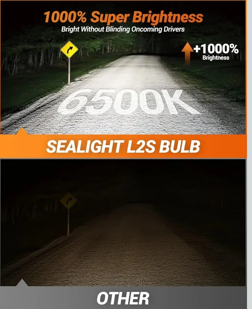 SEALIGHT 9012 LED Headlight Bulbs - New image indicator(2)