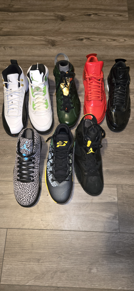Assorted Basketball Shoes - Jordans, Pumas