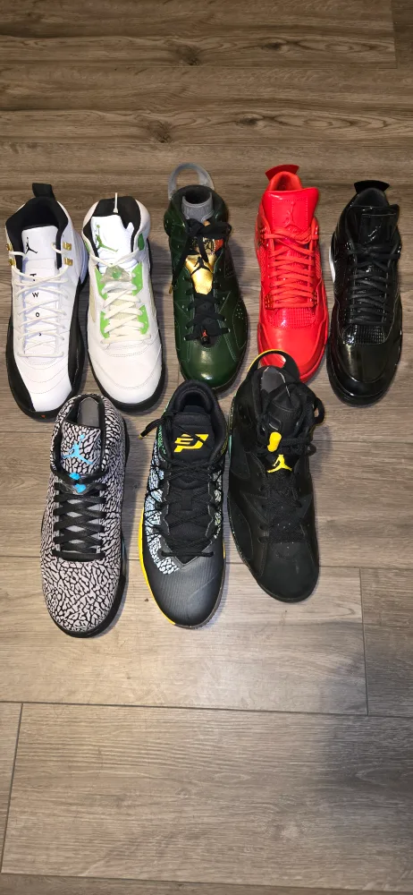 Assorted Basketball Shoes - Jordans, Pumas