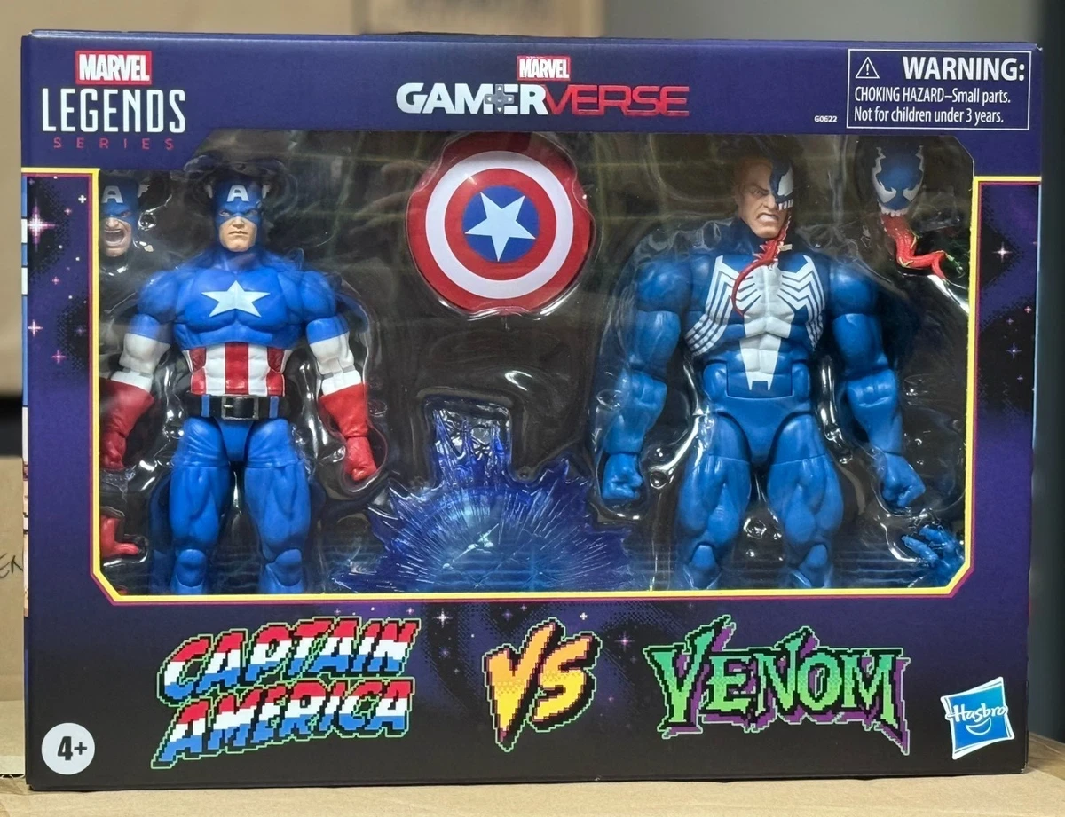 Marvel Legends Gamerverse Captain America vs Venom