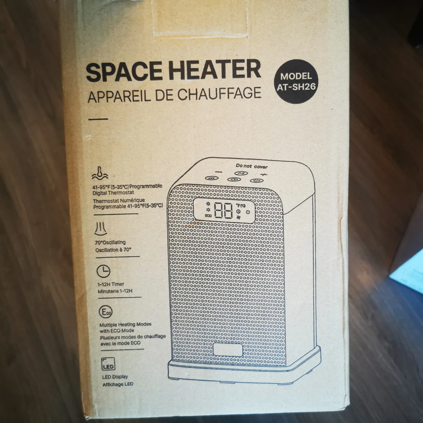 Space Heater w/ Remote - photo 3