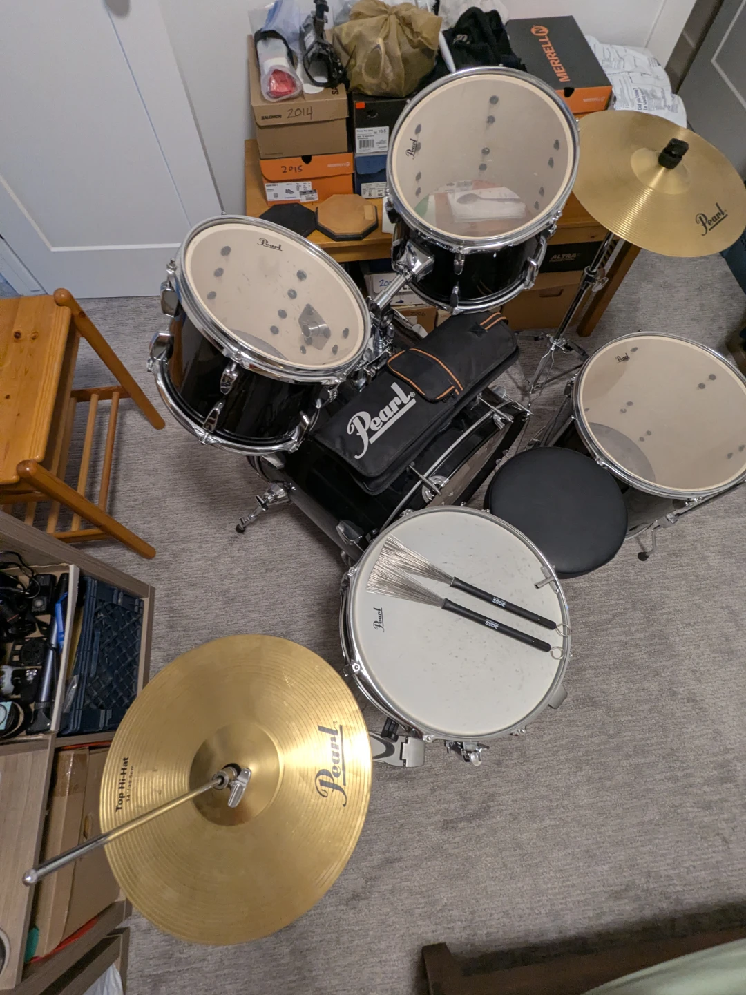 Pearl Roadshow Drum Set - Black
