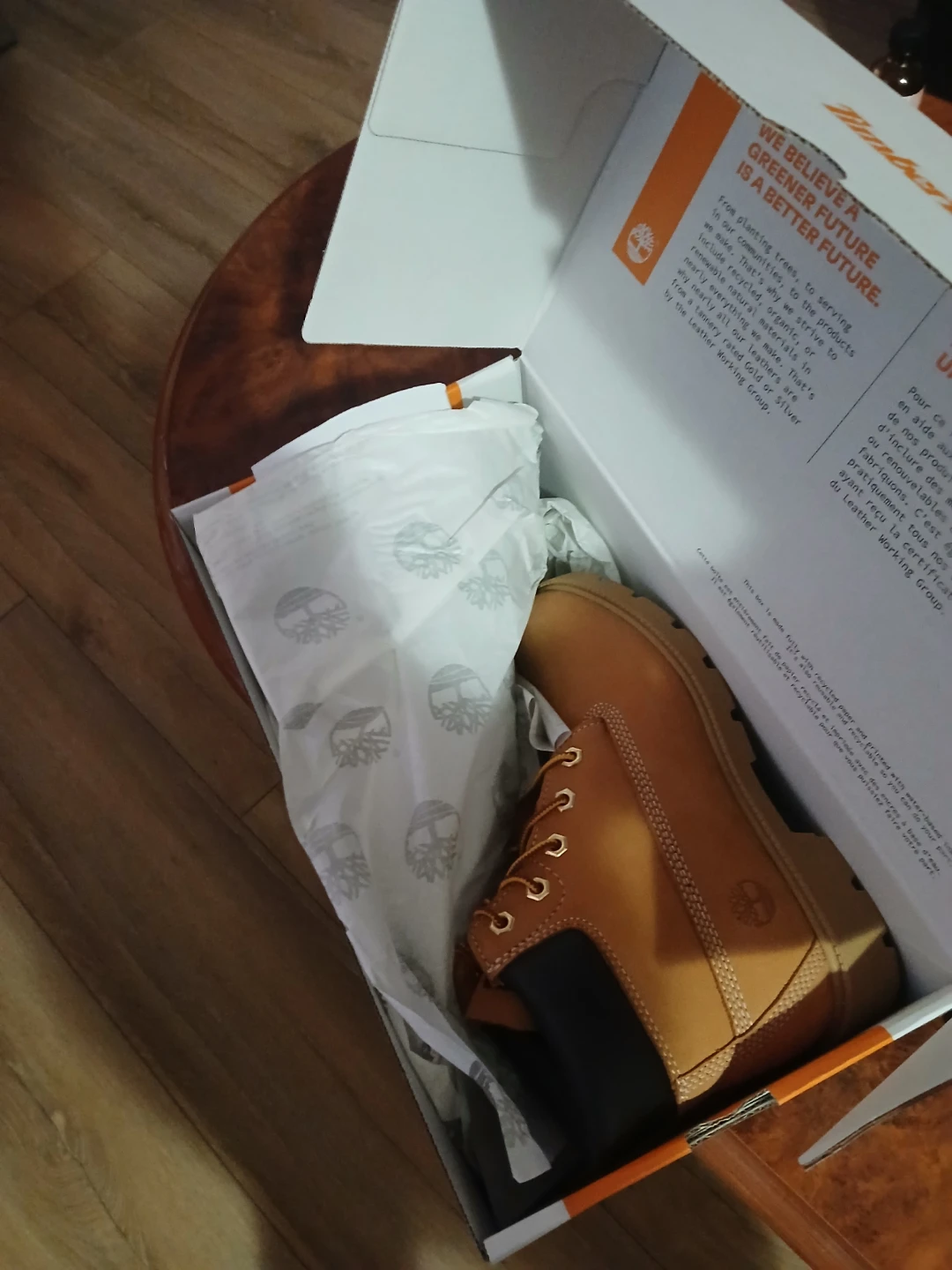 Timberland Classic Wheat Waterproof Boots - Size 4
