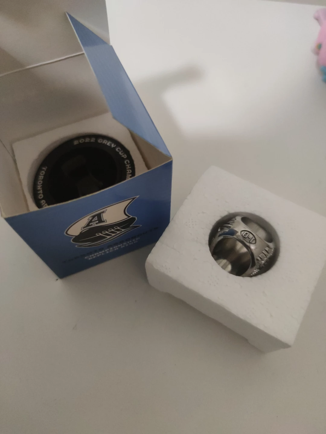 Toronto Argonauts 2022 Grey Cup Championship Replica Ring - photo 3