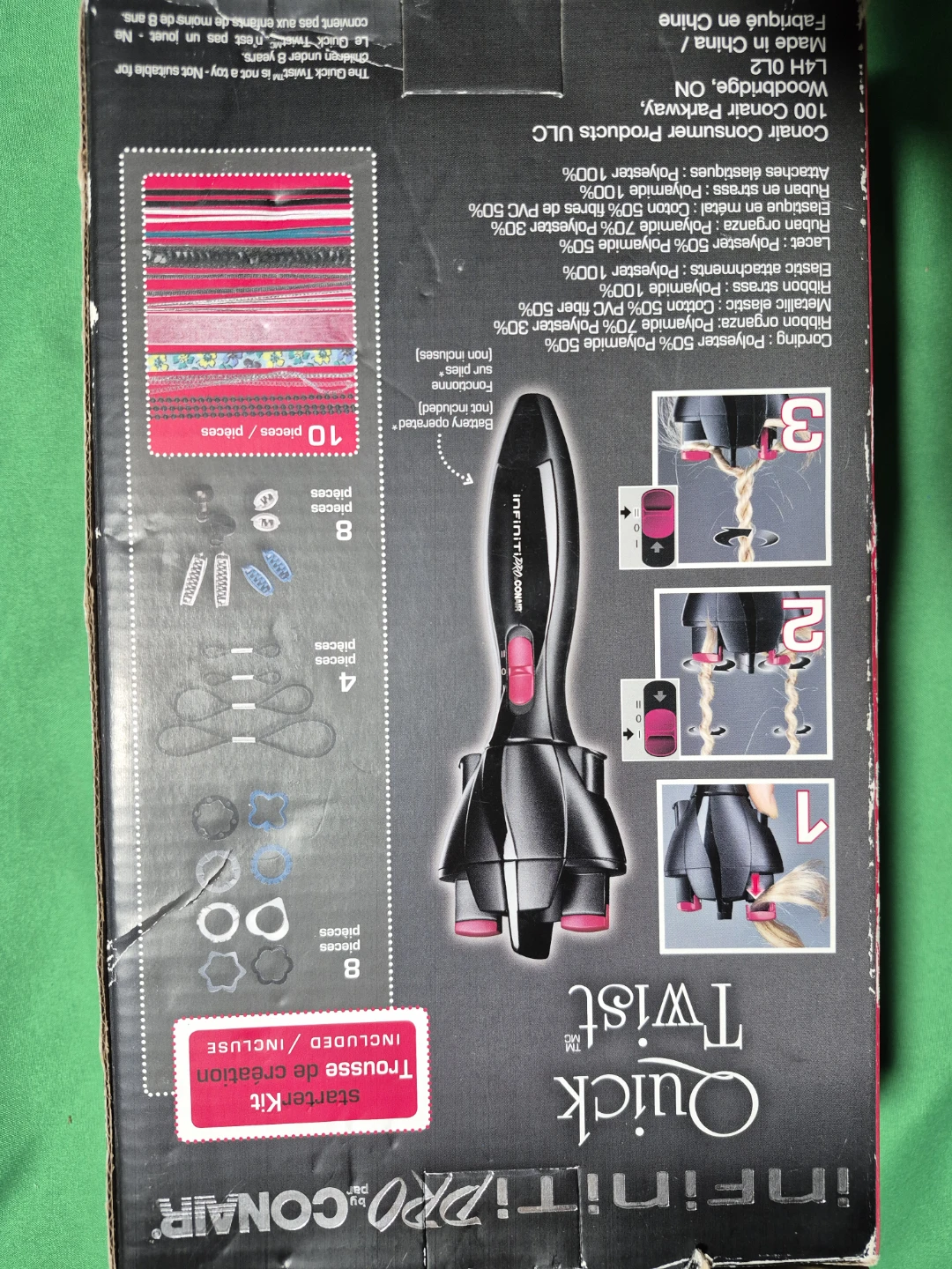 Conair Quick Twist Hair Braider - Like New! - photo 2