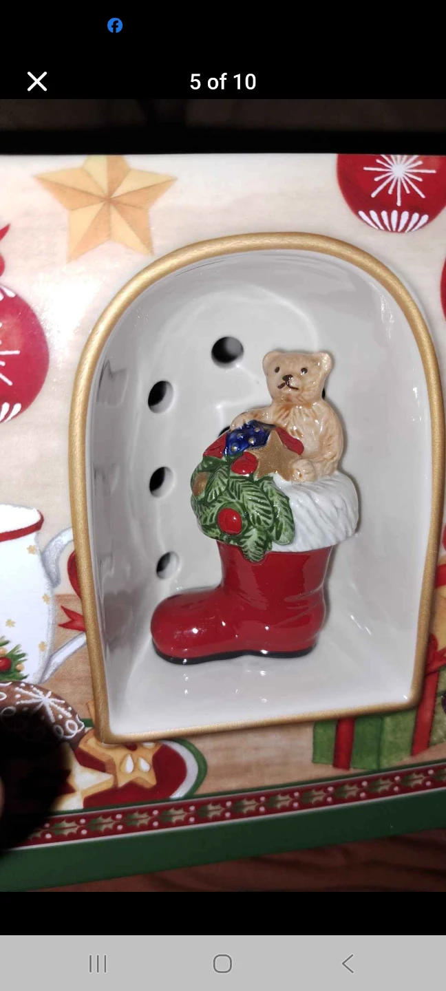 Villeroy & Boch Christmas tealight, music box - photo 2