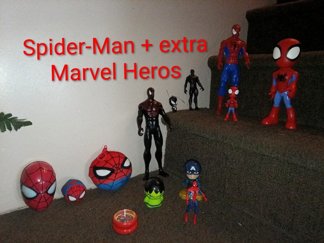 #Cleanout Spider-Man Toys