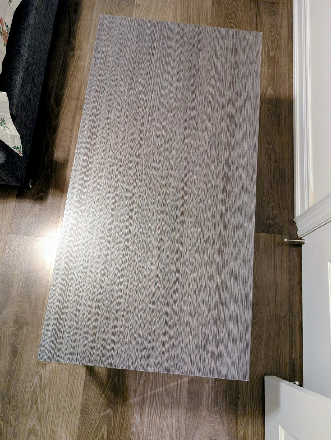 Grey & Chrome Coffee Table - photo 5