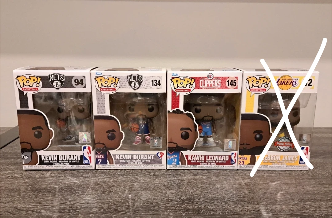 🏀 Leonard | LeBron | Durant 🏀 NBA Funko Pop